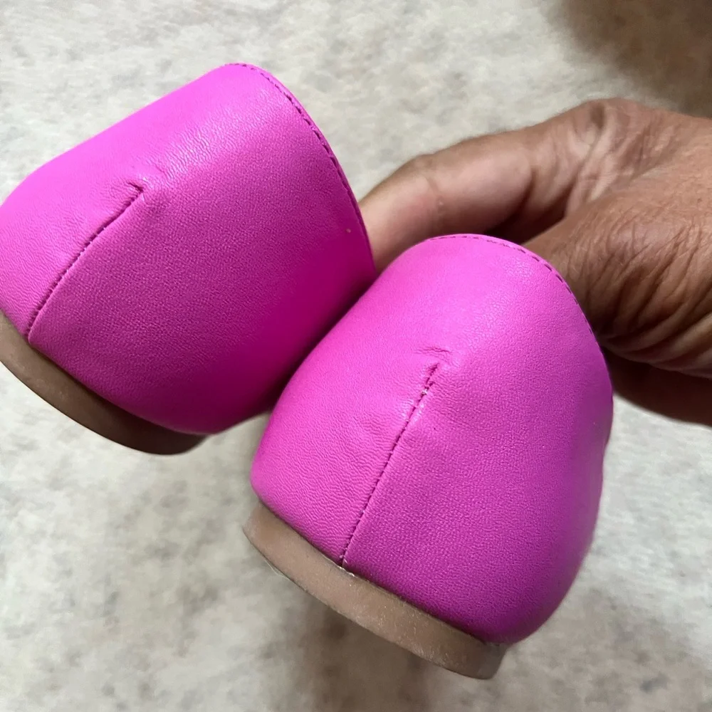 Journee Collection Pink Flats Sz 11
